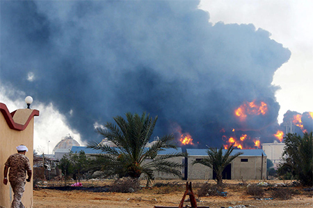 Continúa la violencia entre bandas armadas en Libia